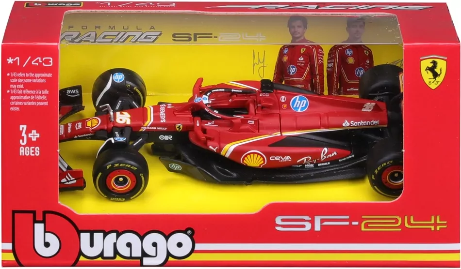 18-36844_16 1:43 ferrari racing - 2024 season car - tantis.pl