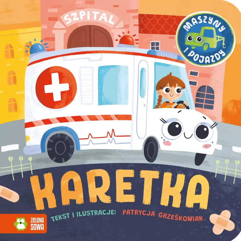 Maszyny i pojazdy. Karetka - tantis.pl