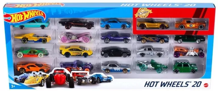 Hot Wheels Dwudziestopak - tantis.pl