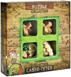 Łamigłowki drewniane 4 sztuki Junior