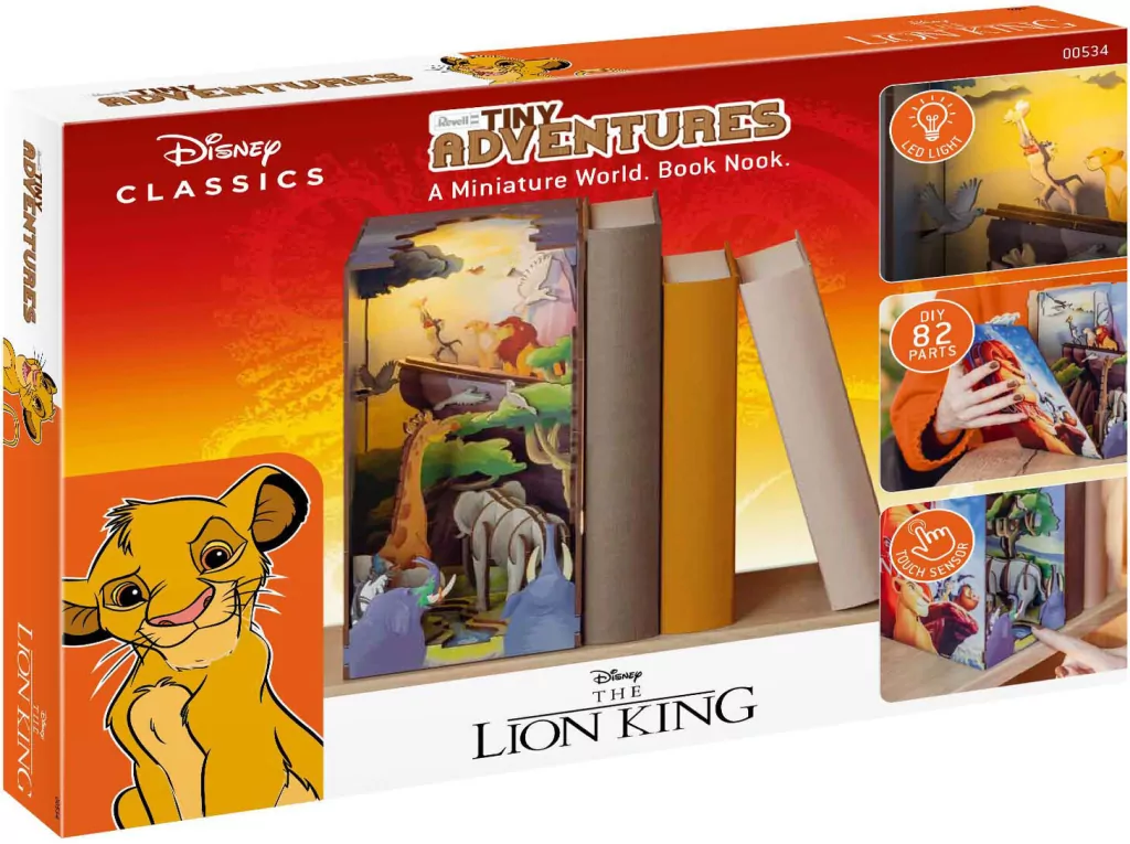 Book Nook - Disney The Lion King: Tiny Adventures - tantis.pl