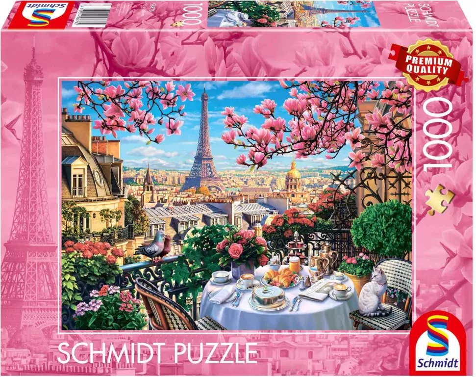 Puzzle PQ 1000 Śniadanie w Paryżu - tantis.pl