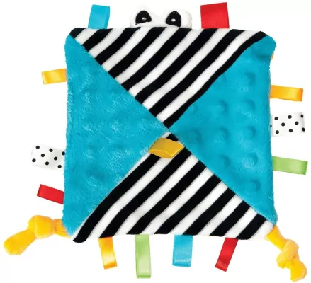 Szeleścik sensoryczny. Niebieski