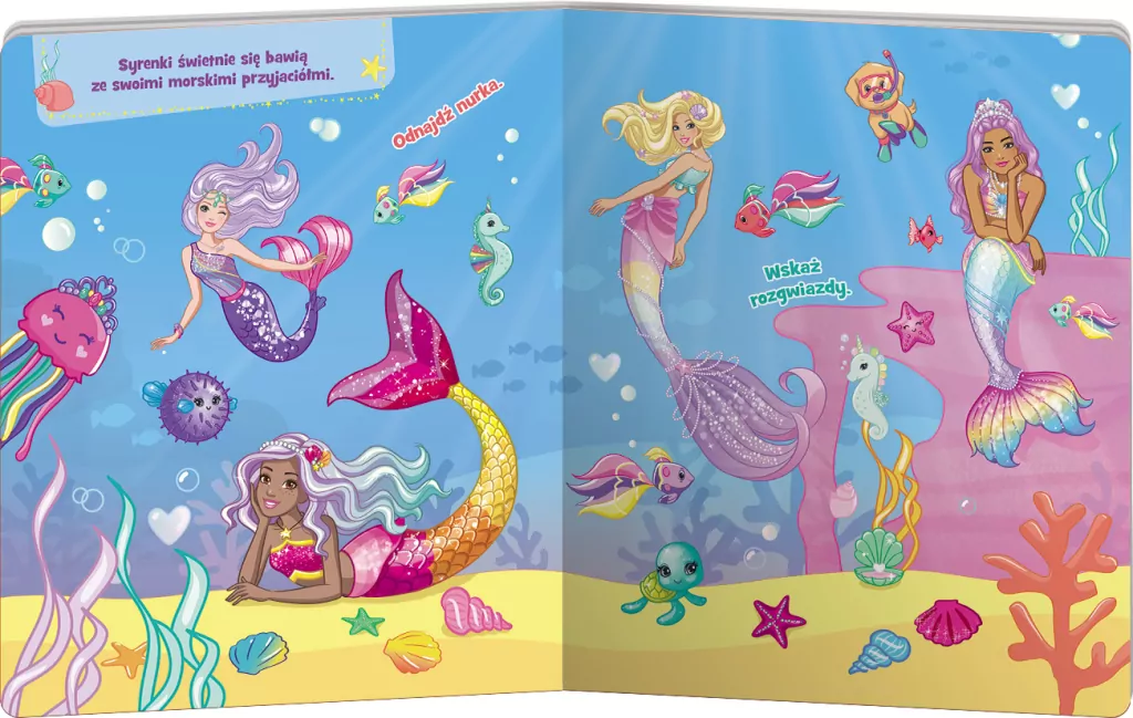 Barbie. Magiczna wodna kolorowanka - tantis.pl