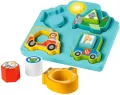 Fisher Price. Układanka Pojazdy i kształty HRP31 - tantis.pl