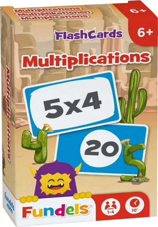 Multiplications Tabliczka mnożenia Cartamundi - tantis.pl