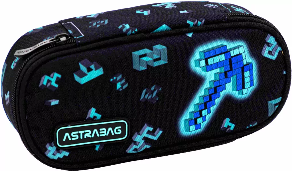 Piórnik Astrabag Dark Pixel AC6 - tantis.pl