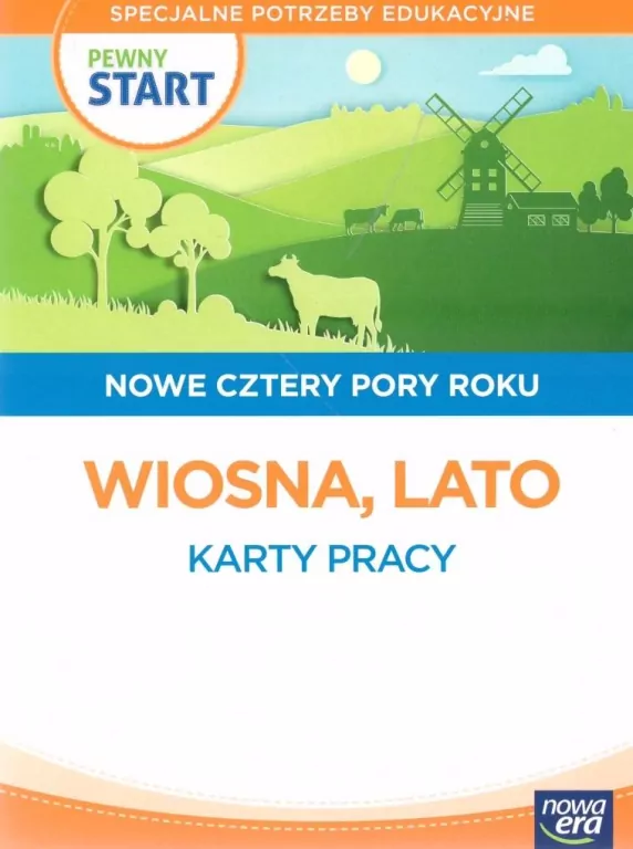 Pewny start. Nowe cztery pory roku. Wiosna, lato. Karty pracy - tantis.pl
