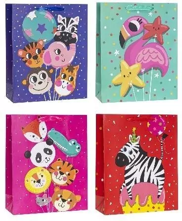 Torebka ozdobna 31x42x12cm dziecięce mix ROZETTE - tantis.pl