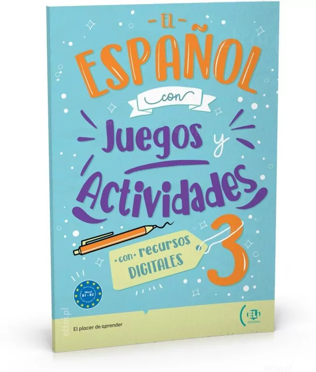 El espanol con juegos y actividades B1-B2 - tantis.pl