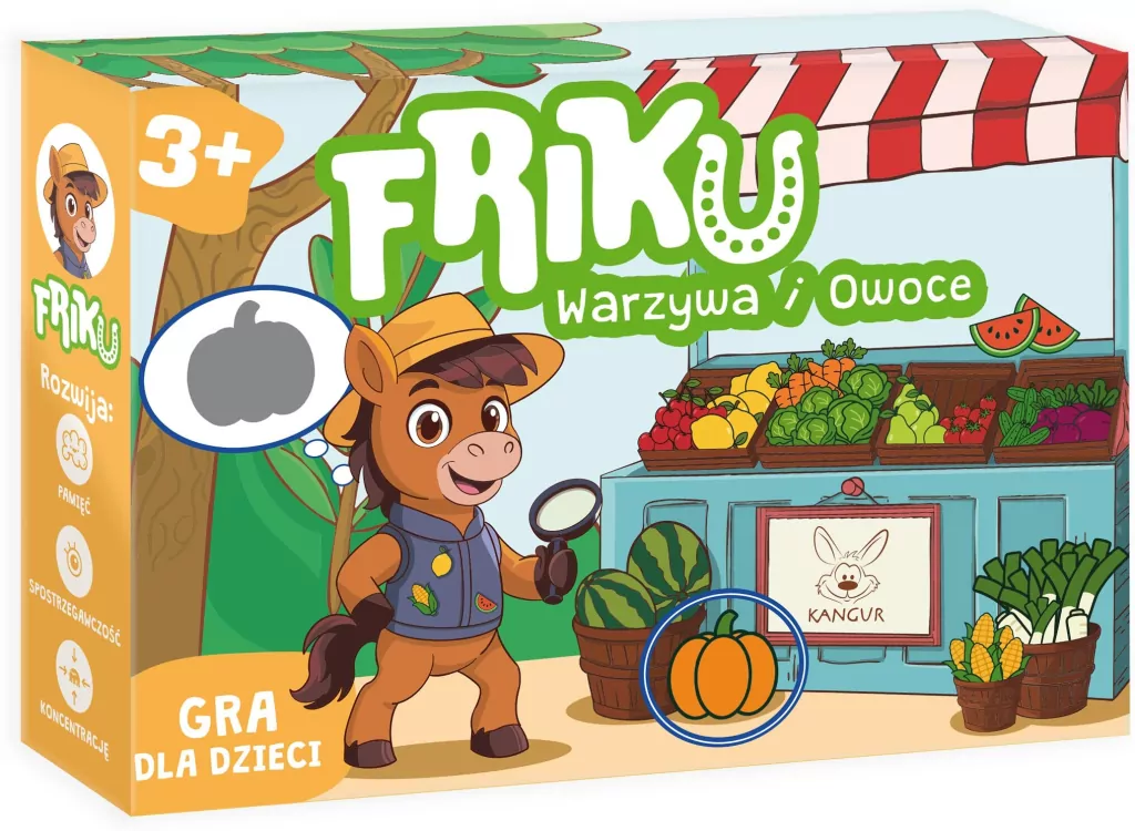 Gra FRIKU Warzywa i Owoce - tantis.pl