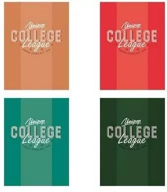 Zeszyt A5/60K kratka College Daily (10szt) - tantis.pl