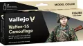 Vallejo: 70.180 - Model Color - Figure - Waffen-SS Camouflage (8 x 18 ml) - tantis.pl