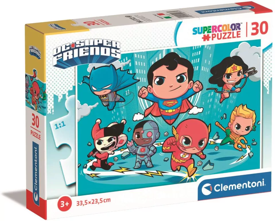 Puzzle 30. Super Kolor. DC Comics Superfriends. 20277 - tantis.pl