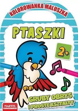 Ptaszki. Kolorowanka maluszka - tantis.pl
