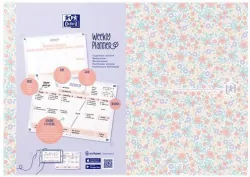 Planer tygodniowy A4/60K Floral OXFORD