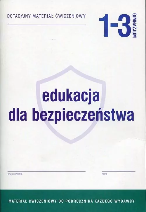 Edukacja dla bezp. GIM 1-3 Dotac. mat. ćw. OPERON - tantis.pl
