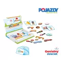 Układanka Magnetyczna Pojazdy. Genialny Dzieciak - tantis.pl