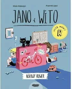 Jano i Wito uczą mówić. Różowy rower - tantis.pl