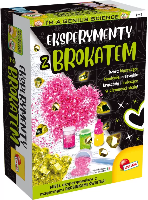 Eksperymenty z brokatem. I'm a genius - tantis.pl