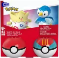 MEGA Pokemon Poke Ball Togepi i Piplup klocki 41el JCT44 MATTEL - tantis.pl