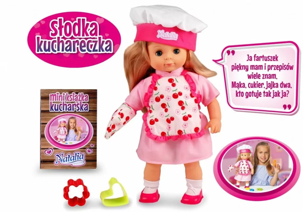 Lalka Natalia słodka kuchareczka - tantis.pl