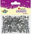 Cekiny 7mm metaliczne srebrne - tantis.pl