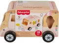 Fisher Price Ciężarówka z lodami drewniany sorter - tantis.pl