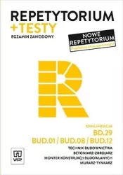 Repetytorium i testy. Technik budownictwa. Kwalifikacja BD29/BUD01/BUD08BUD12