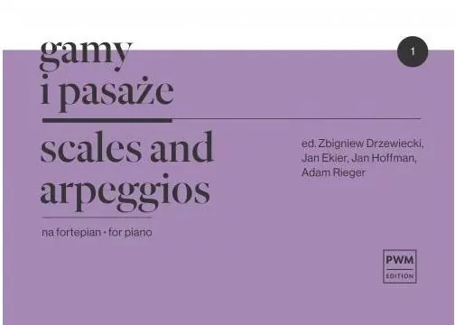 Gamy i pasaże na fortepian. Zeszyt 1 - tantis.pl