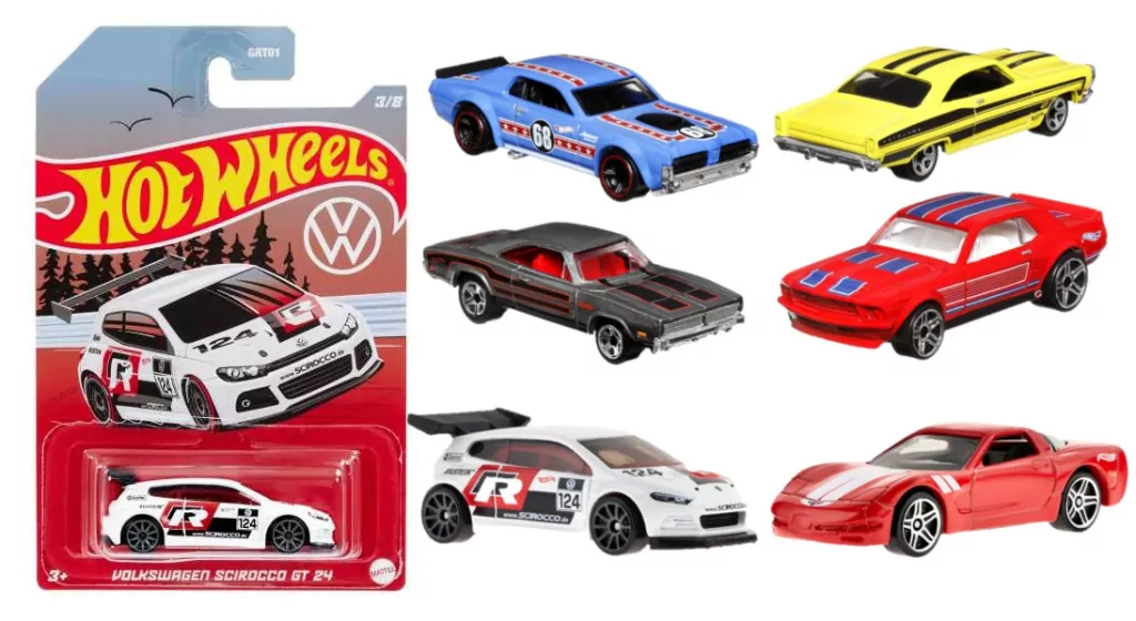 Hot Wheels. Samochodzik 1:64 mix - tantis.pl
