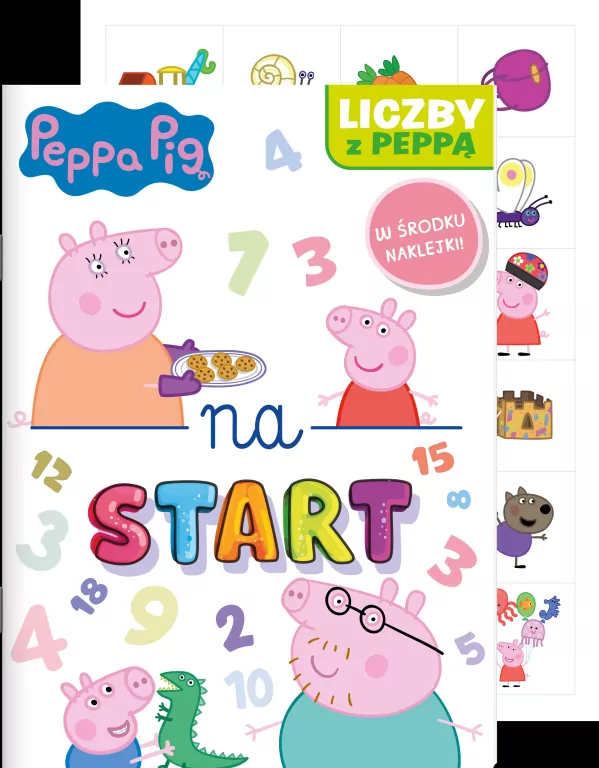 Peppa Pig. Na start. Liczby z Peppą. Cz.5 - tantis.pl