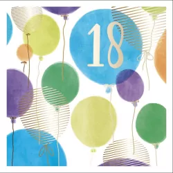 Kukartka. Karnet Urodziny 18