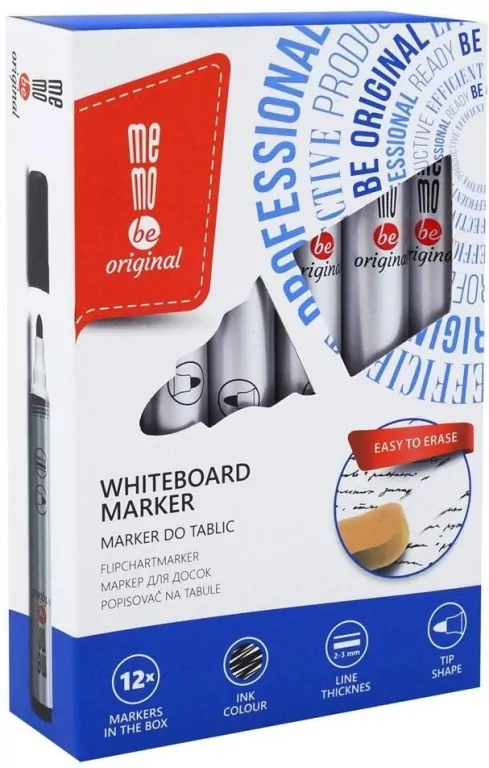 Markery suchościeralne czarny  MemoBe - tantis.pl