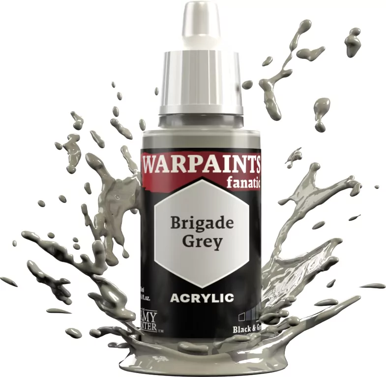 The Army Painter: Warpaints - Fanatic - Brigade Grey - tantis.pl