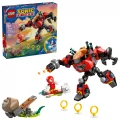 LEGO®Sonic The Hedgehog.  Knuckles kontra Dr. Eggman w mechu Egg Crusher 77005 - tantis.pl