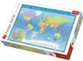 Puzzle 2000. Mapa polityczna świata - tantis.pl