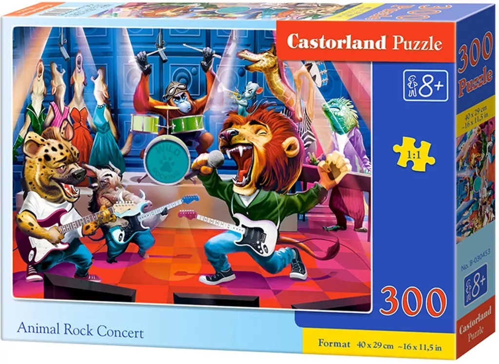 Puzzle 300. Animal Rock Concert - tantis.pl