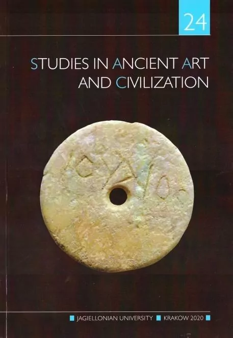 Studies in Ancient Art and Civilization 2020, nr 24 - tantis.pl