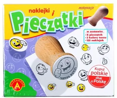 Pieczątki i naklejki. Motywacje - tantis.pl
