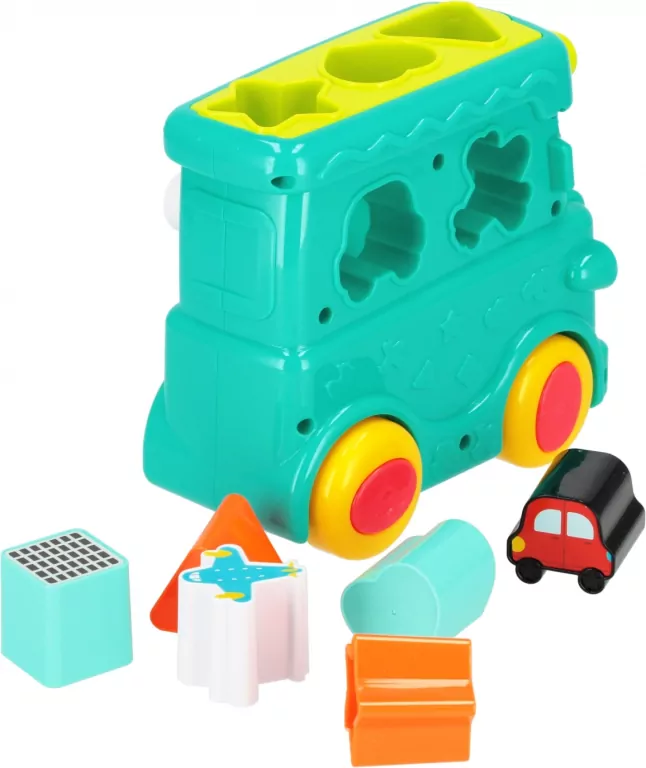 BAM BAM SORTER LOKOMOTYWA 23X19X11 WB 6 - tantis.pl