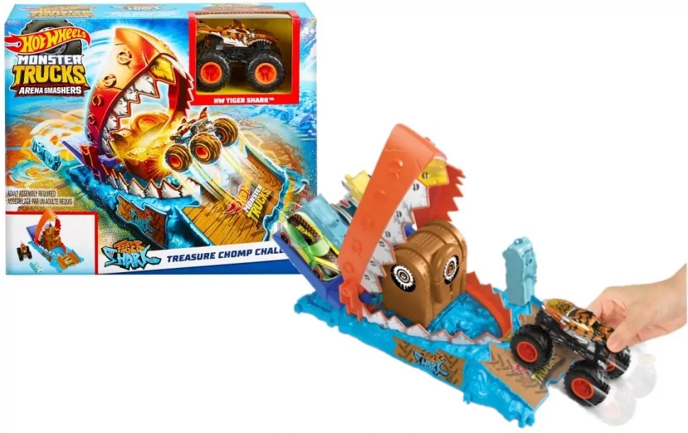 Zestaw Monster Trucks Arena Smashers Wyzwanie rekina - tantis.pl