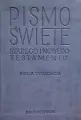 Pismo Święte Starego i Nowego Testamentu. Biblia Tysiąclecia. Jasnoniebieska - tantis.pl