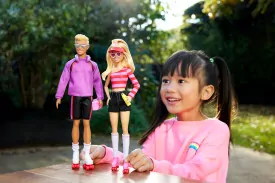 Mattel. Barbie Fashionistas. Barbie i Ken na wrotkach - tantis.pl
