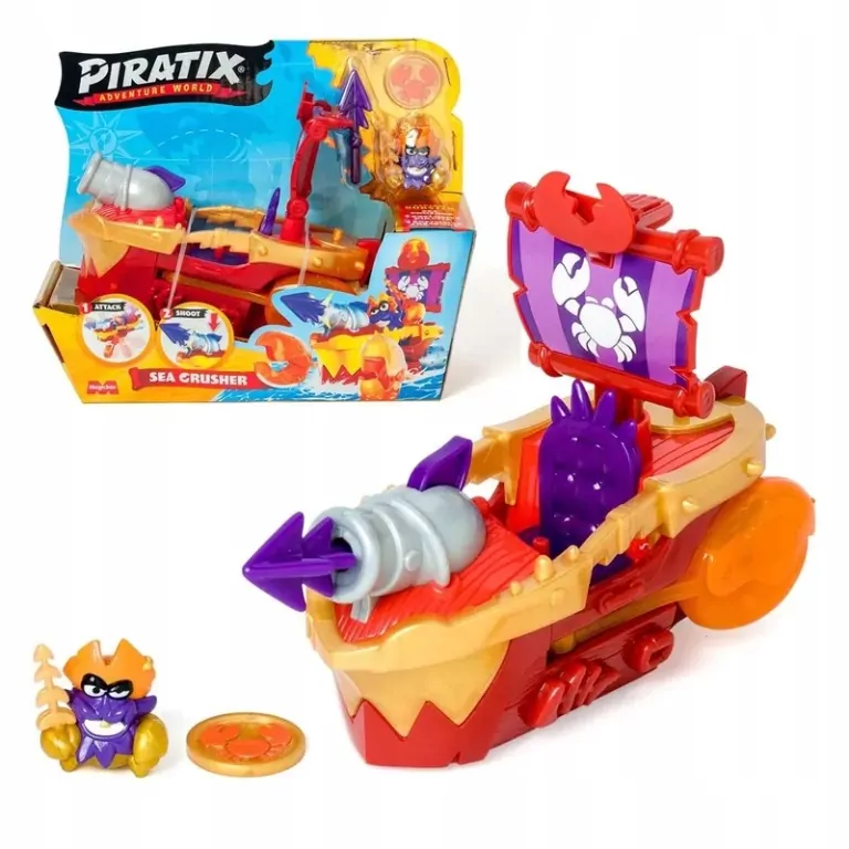Piratix S Playset Sea Crusher - tantis.pl