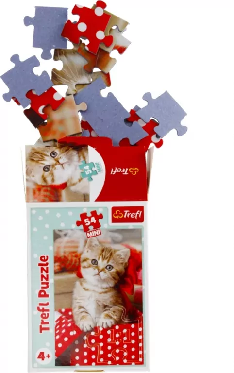 Puzzle 54 mini. Urocze zwierzątka 1 - tantis.pl