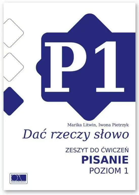 Dać rzeczy słowo. Zeszyt do ćwiczeń. Pisanie. Poziom 1 - tantis.pl