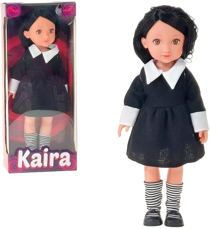 Lalka 33cm w czarnej sukience - tantis.pl