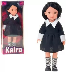 Lalka 33cm w czarnej sukience