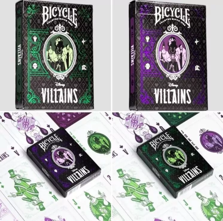 Karty Green&Purple Villain BICYCLE - tantis.pl